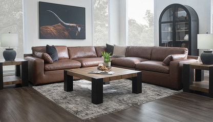 Colin Leather 5pc. Sectional
