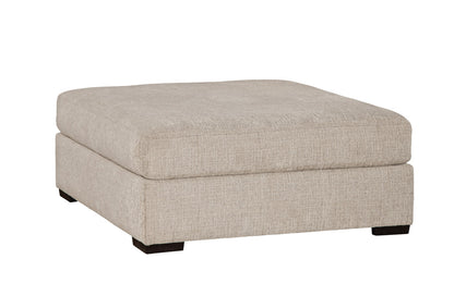 HEIDI LINEN OTTOMAN