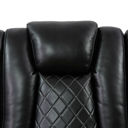 CARLY PEBBLE BLACK SOFA