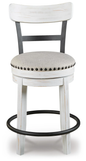 VICKIE WHITE 24" BARSTOOL