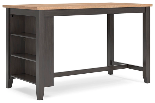 GAVIN COUNTER TABLE W/ STORAGE