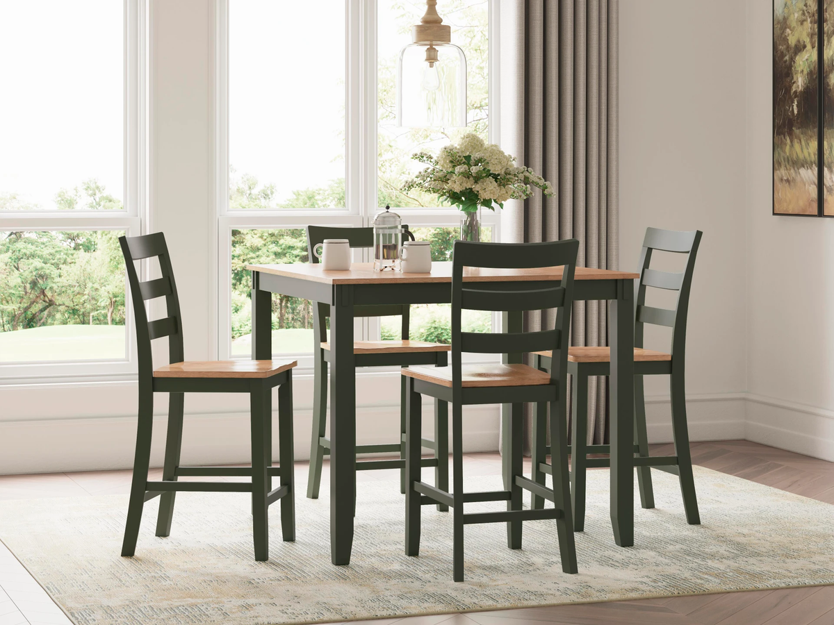 GAVIN 5PC COUNTER TABLE SET