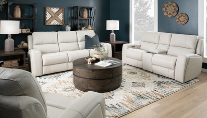 Declan Cream Sofa & Loveseat