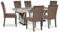 Jenna 7pc Dining Set