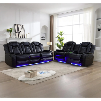 CARLY PEBBLE BLACK SOFA