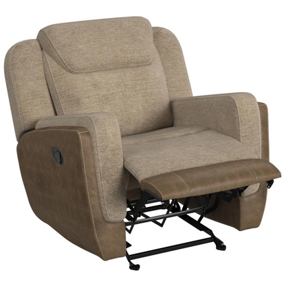 HARRY RANCHO BEIGE GLIDER RECLINER