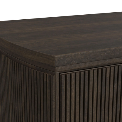 SYLVIA DARK BROWN NIGHTSTAND