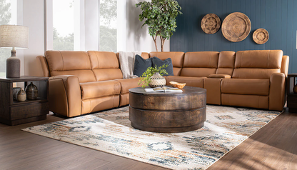 Grayson Brown 6pc. Sectional