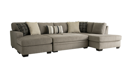 BIANCA PEWTER STORAGE OTTOMAN