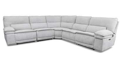 Braxton Light Grey 6pc. Sectional