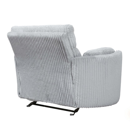 RIVER XL FLUFFY GREY RECLINER