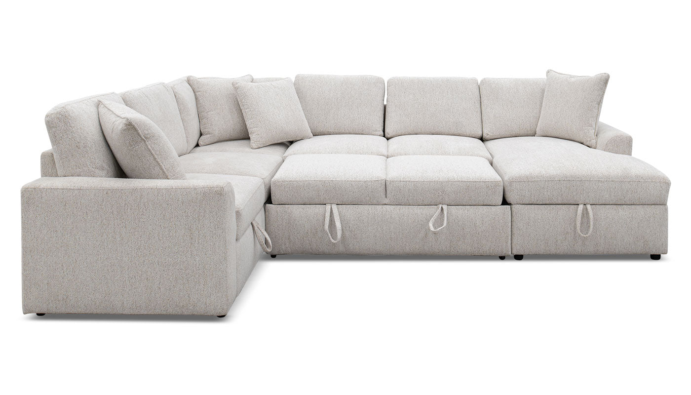 Isaac Cream Sectional