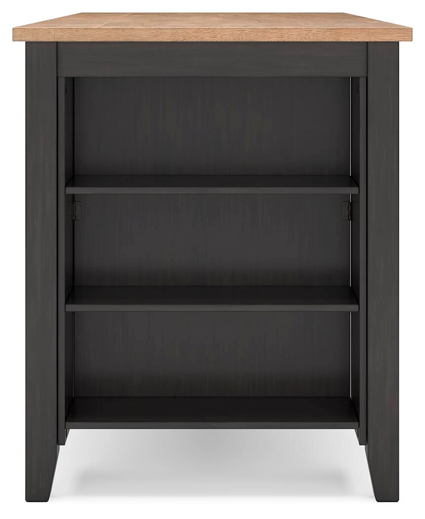 GAVIN COUNTER TABLE W/ STORAGE
