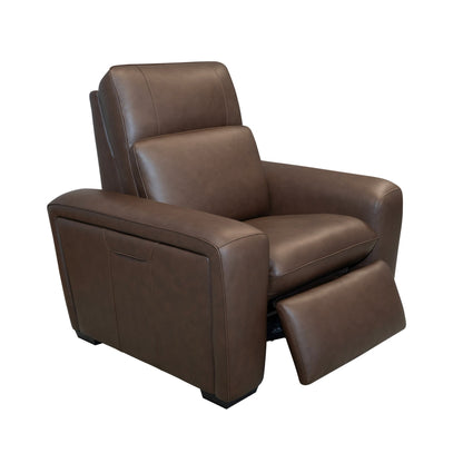 SETH LEATHER POWER RECLINER