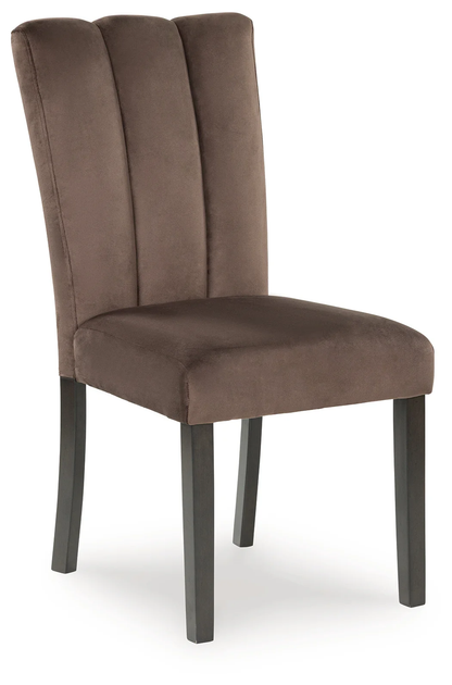 JENNA UPH MOCHA DINING CHAIR