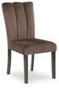 JENNA UPH MOCHA DINING CHAIR