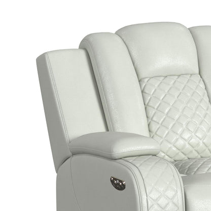 CARLY PEBBLE OYSTER LOVESEAT