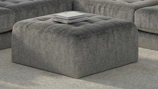 KYLE GREYSTONE OTTOMAN