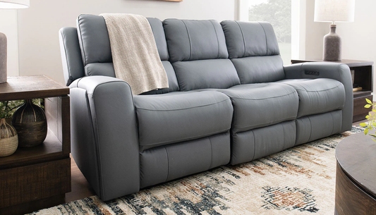 Declan Blue/Grey Sofa & Loveseat