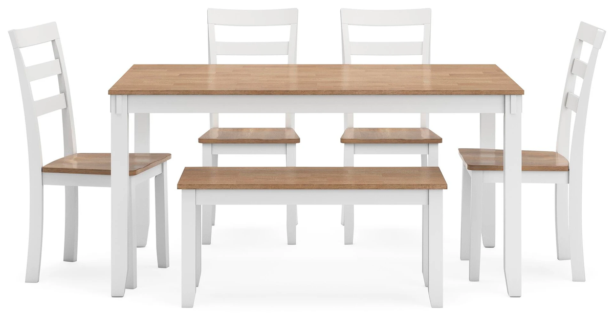 GAVIN 6PC DINING ROOM TABLE SET NW