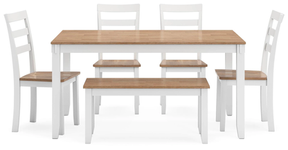 GAVIN 6PC DINING ROOM TABLE SET NW