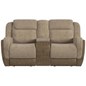 HARRY RANCHO BEIGE GLIDER LOVESEAT