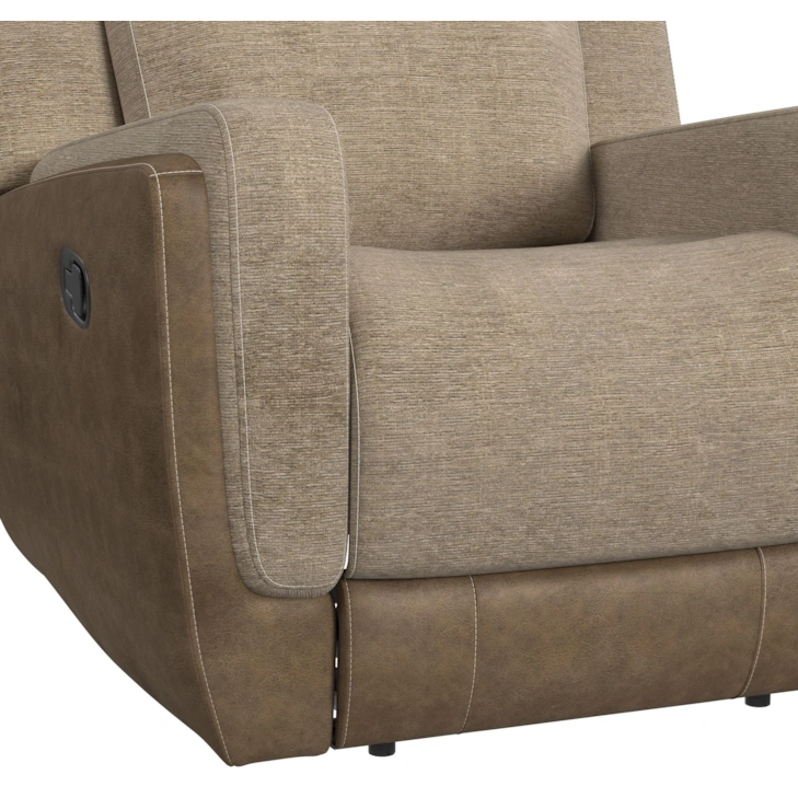 HARRY RANCHO BEIGE GLIDER RECLINER