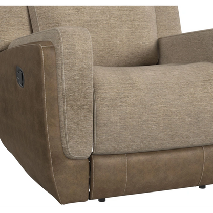 HARRY RANCHO BEIGE GLIDER RECLINER