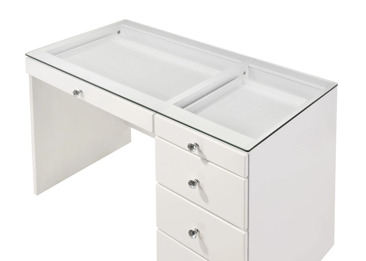 MORGAN WHITE VANITY SET