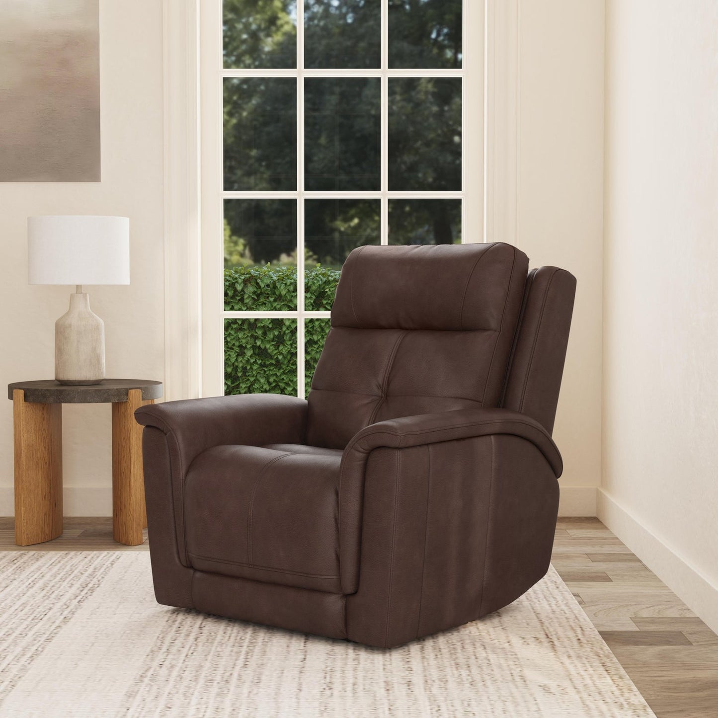 RILEY P5 RECLINER DARK BROWN