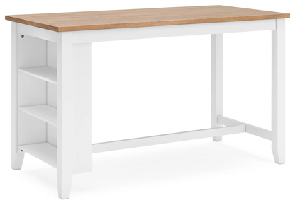 GAVIN COUNTER TABLE W/ STORAGE NW