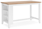 GAVIN COUNTER TABLE W/ STORAGE NW