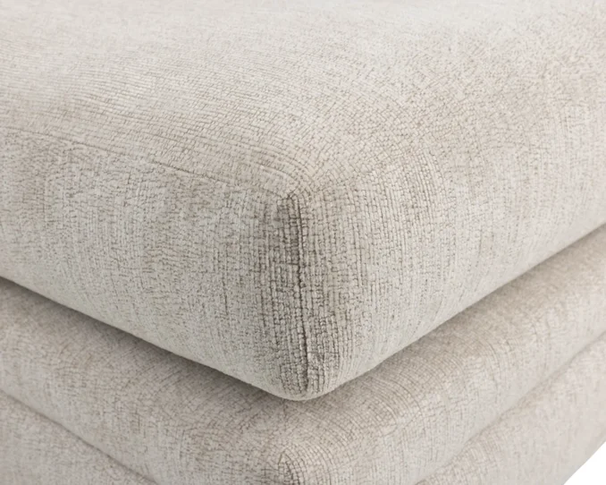 BENTLEY CREAM OTTOMAN