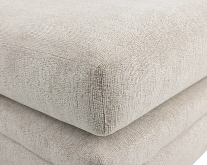 BENTLEY CREAM OTTOMAN
