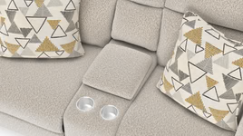 Maya Oatmeal Sofa & Loveseat