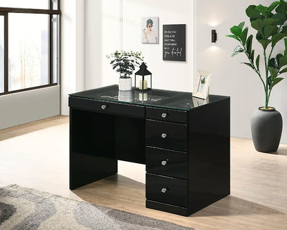 MORGAN BLACK VANITY SET