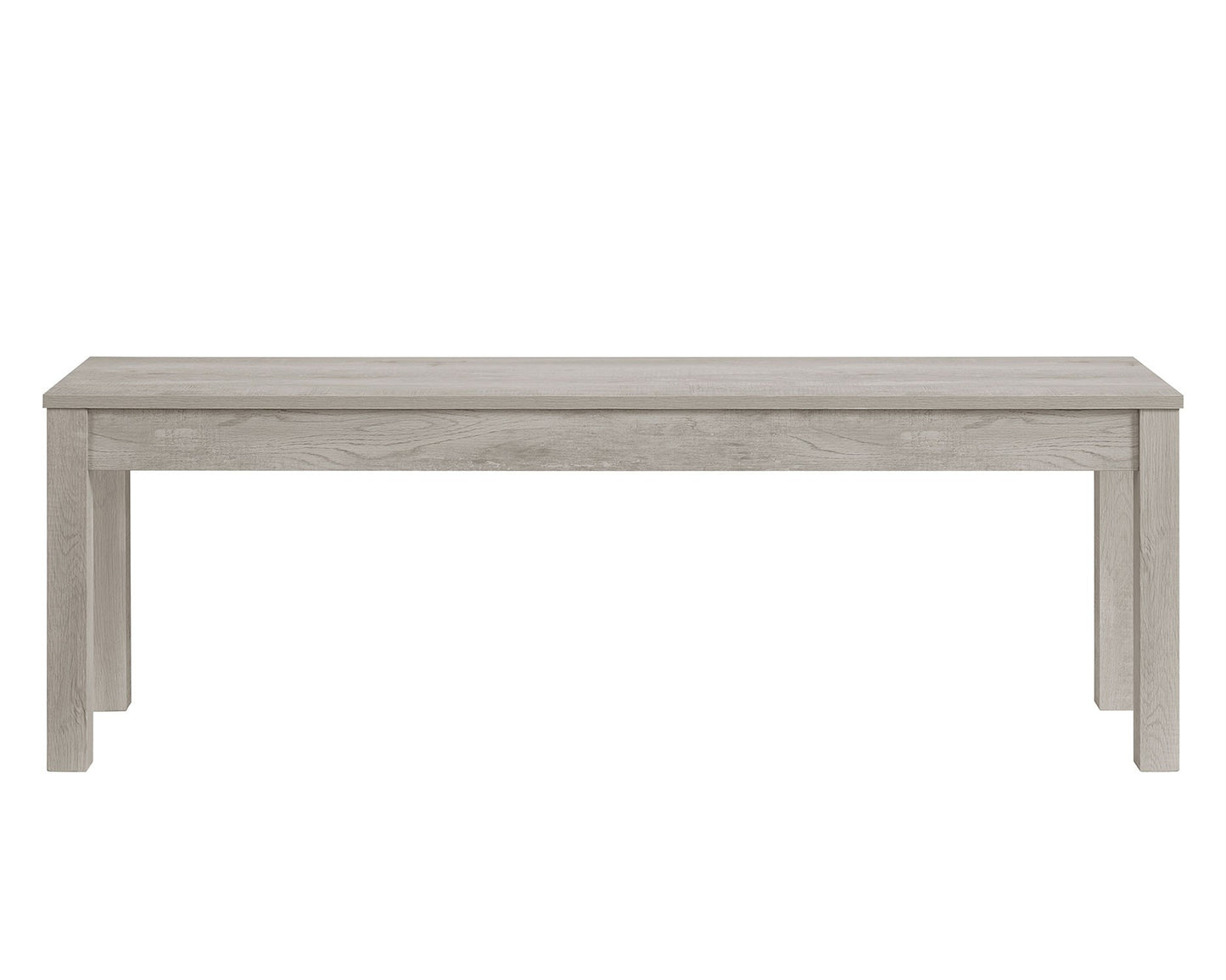 EVIE WHITE DINING BENCH