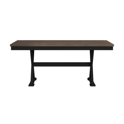 TULLY 6PC DINING SET TBL,4 SC, BENC