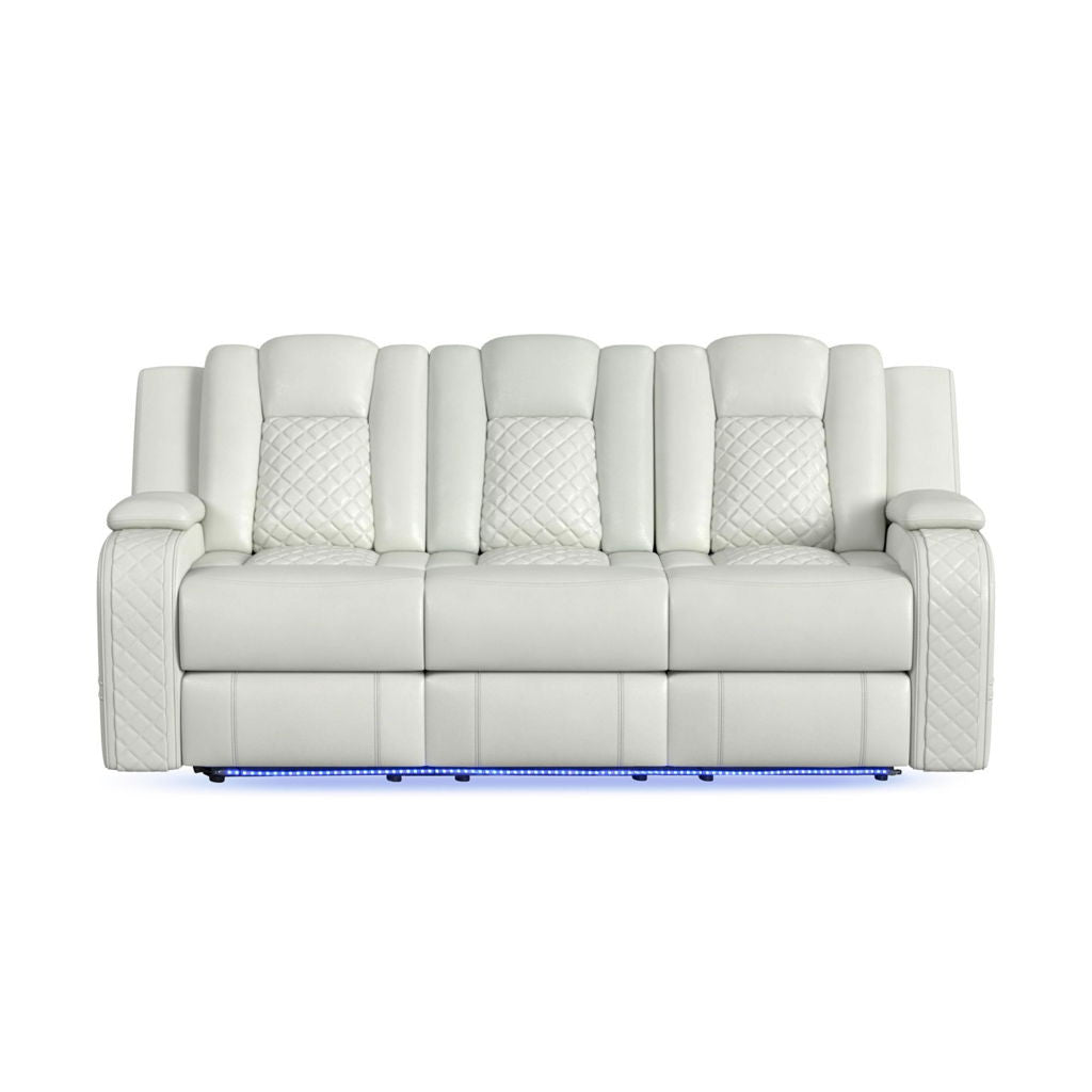 CARLY PEBBLE OYSTER SOFA