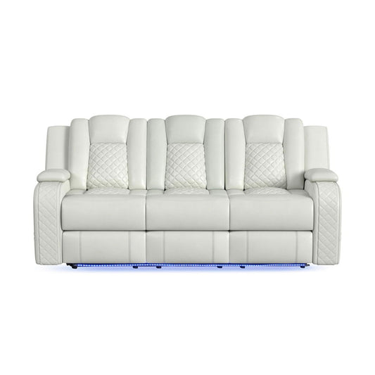 CARLY PEBBLE OYSTER SOFA