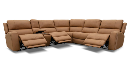 Grayson Brown 6pc. Sectional