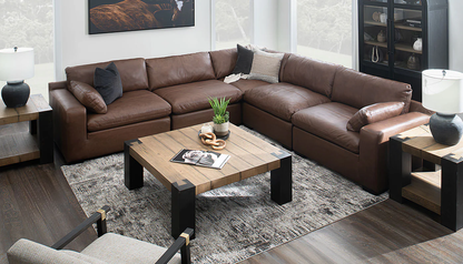 Colin Leather 5pc. Sectional