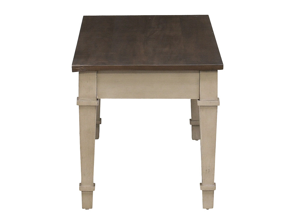 PHOEBE TWO TONE DINING BENCH