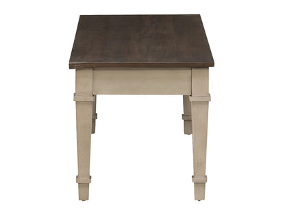 PHOEBE TWO TONE DINING BENCH