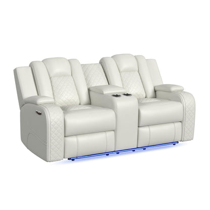 CARLY PEBBLE OYSTER LOVESEAT