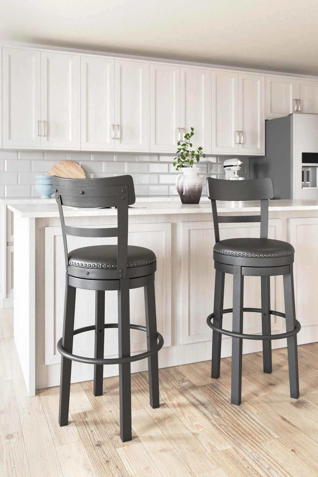 VICKIE BLACK 30" BARSTOOL