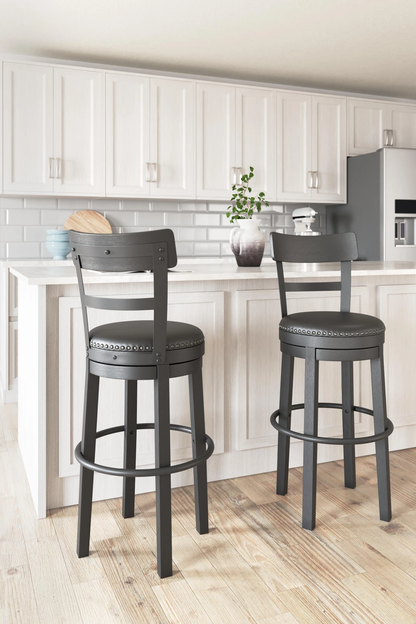 VICKIE BLACK 30" BARSTOOL