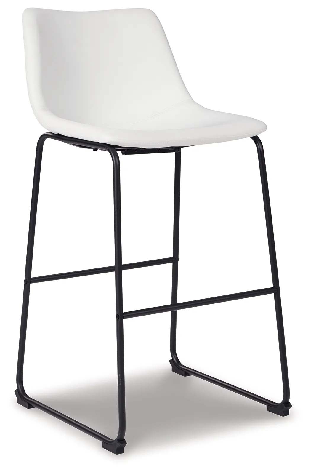 CAYSEN WHITE UPH BARSTOOLS 30"