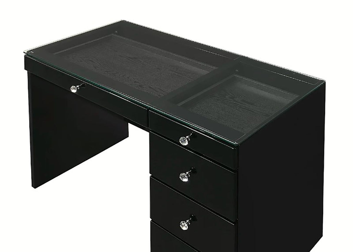 MORGAN BLACK VANITY SET