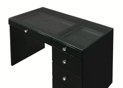 MORGAN BLACK VANITY SET